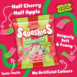 Swizzels Squashies sour cherry and apple fruit gums 140g (British brand)