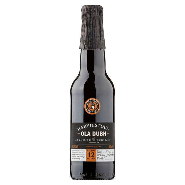 Harviestoun Ola Dubh 12 Year Old Barrel Aged Stout 330ml (British brand)