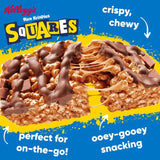 Kellogg's Rice Krispies Squares chocolate caramel cereal bar 4 x 36g, UK version