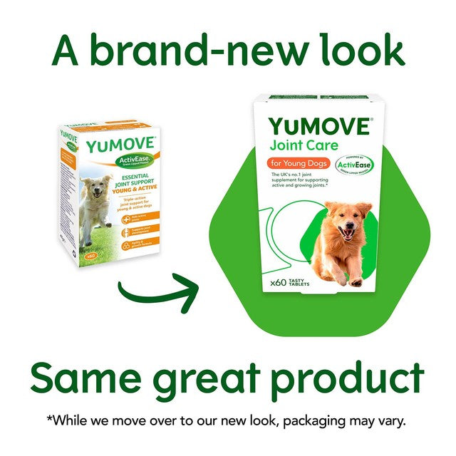 Lintbells YuMOVE Young & Active Dog Joint Supplement (British brand)