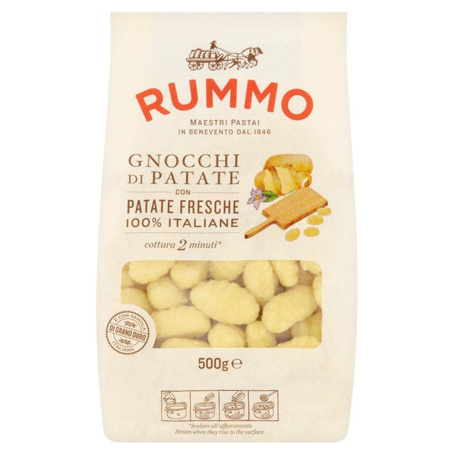 Rummo Gnocchi Di Patate potato gnocchi 500g, imported from the UK