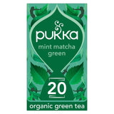 Pukka Herbs Mint Matcha Green tea bags 20 per pack, imported from the UK