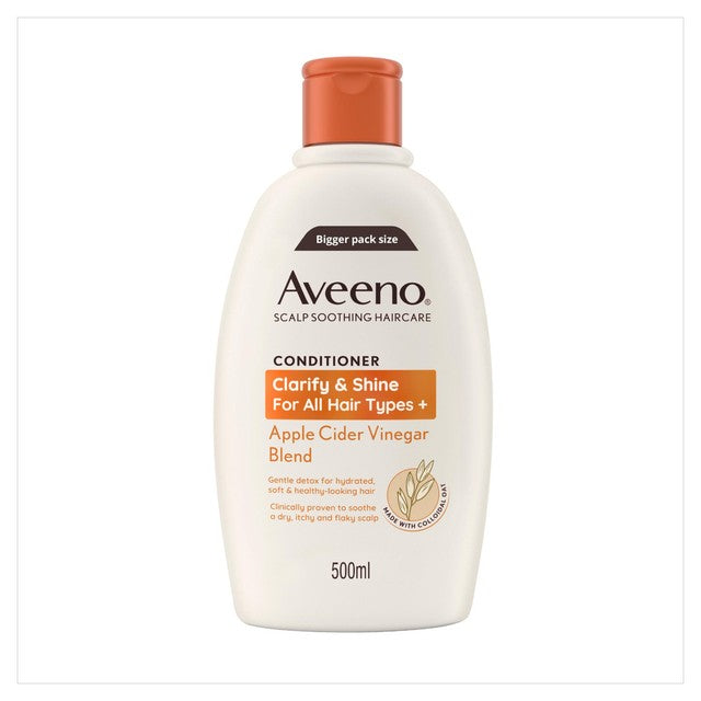Aveeno Apple Cider Vinegar Clarify & Shine Conditioner 500ml - British product