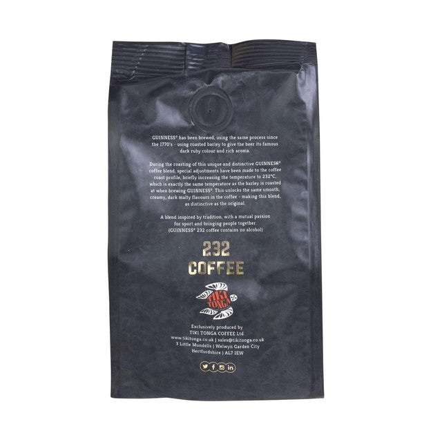 Tiki Tonga Guinness 232 Coffee Beans 227g (British brand)