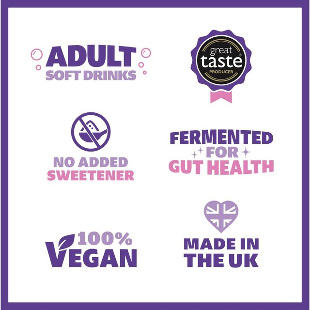 Genie kombucha mixed flavour case 12 x 330ml, UK version