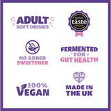 Genie kombucha mixed flavour case 12 x 330ml, UK version
