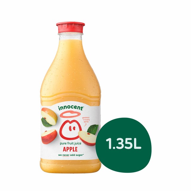 Innocent pure apple juice 1.35L, UK version