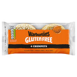 Warburtons gluten free crumpets 4 pack (British brand)