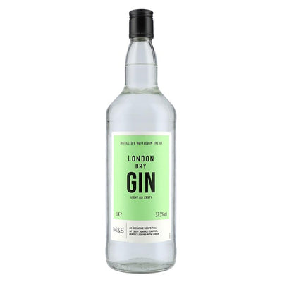 M&S M&S London Dry Gin British Spirit 1L- Kjøp online på McGrocer