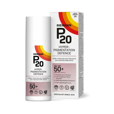 Riemann P20 Hyperpigmentering Ansikt SPF 50+ Solkrem 50ml