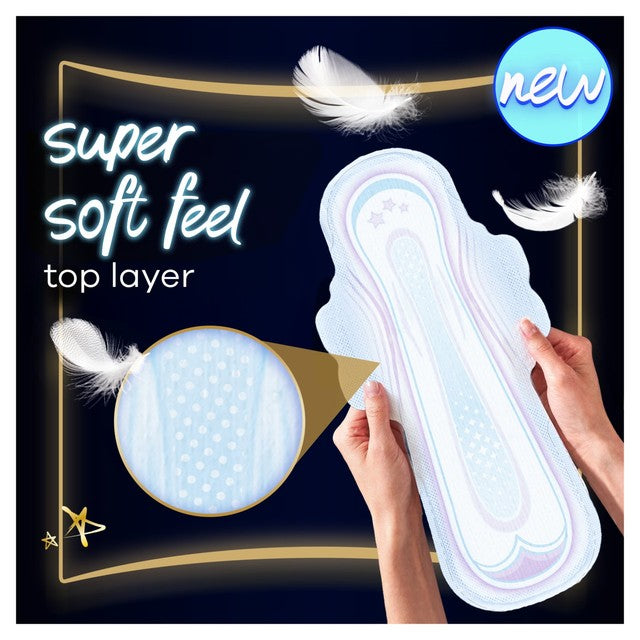 Always Ultra Secure Night Extra sanitary towels Size 5 - British product