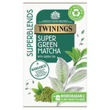 Twinings Super Green Matcha green tea bags 20 tea bags (British brand)