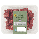 M&S Bio britisches Eintopf-Steak 400g, importiert aus dem Vereinigten Königreich