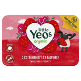 Yeo Valley Little Yeos organic fromage frais strawberry raspberry 6x45g (British brand)