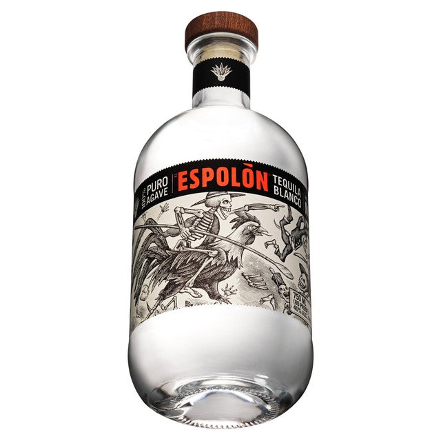 Espolon Blanco tequila 70cl - British product