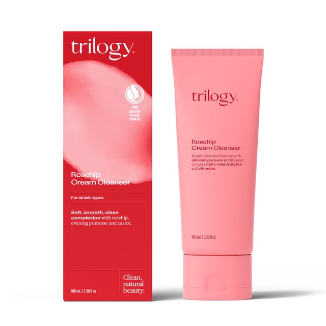 Trilogy rosehip cream cleanser 100ml (British brand)