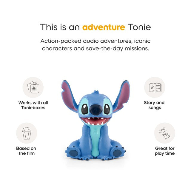 Tonies Audio Tonie Lilo & Stitch character, imported from the UK