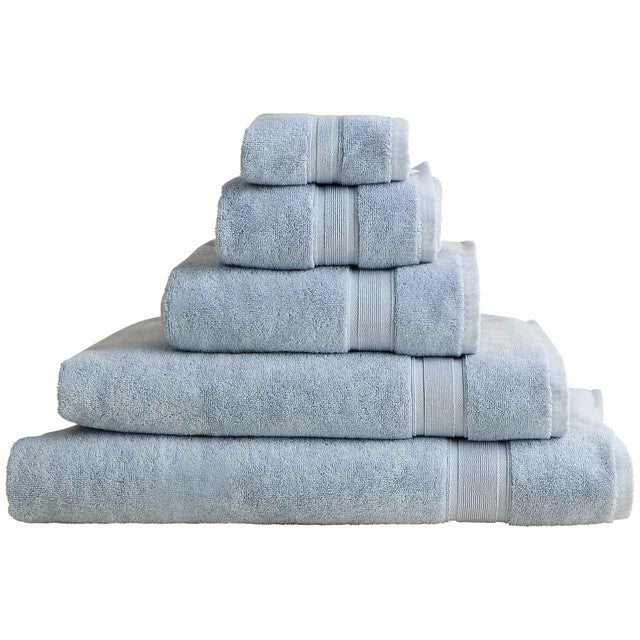 M&S bath sheet pale blue - British product
