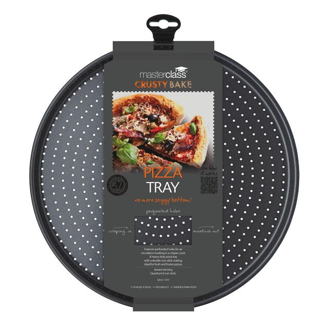MasterClass Crusty Bake pizza crisper 32cm, imported from the UK