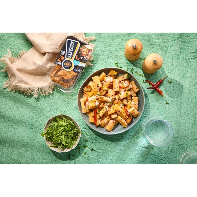 Squeaky Bean Cajun Mini Fillets 120g (British brand)