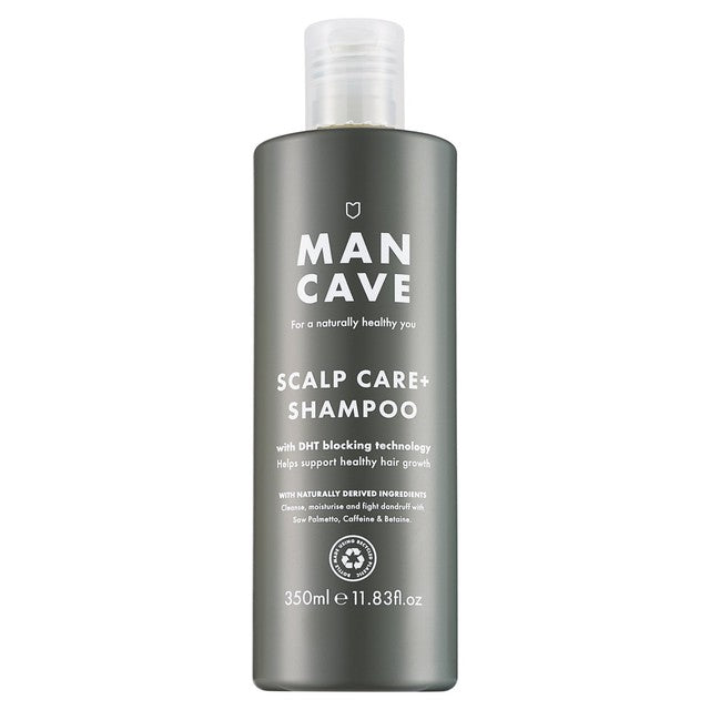 ManCave Scalp Care Anti-Dandruff Shampoo 350ml, imported from the UK