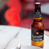Estrella Galicia gluten free lager 5.5% bottles - British product