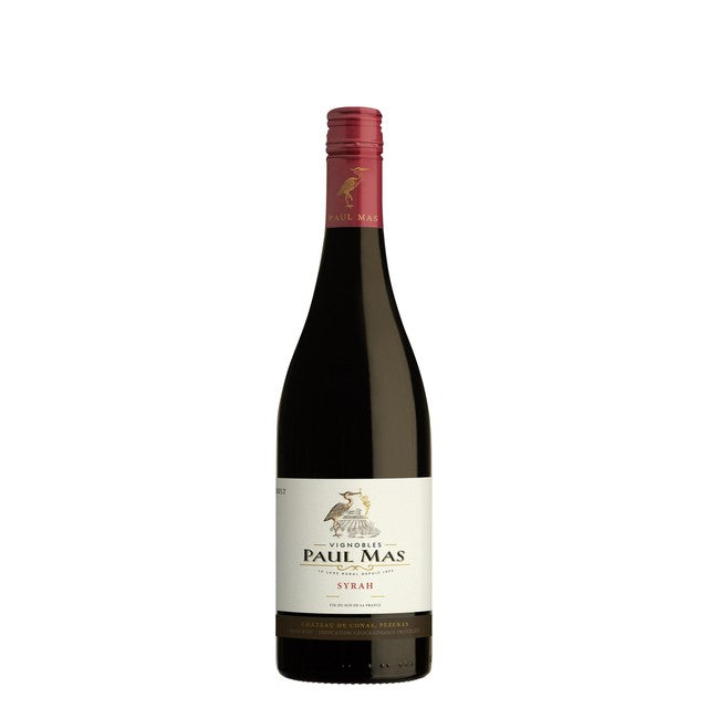 Paul Mas Syrah red wine 75cl, imported from the UK