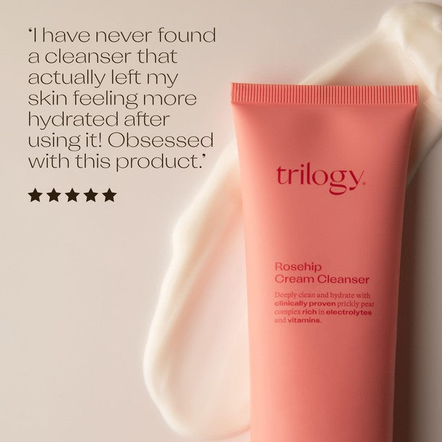 Trilogy rosehip cream cleanser 100ml (British brand)
