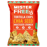 Mister Free'd tortilla chips with chia seeds 135g, imported from the UK