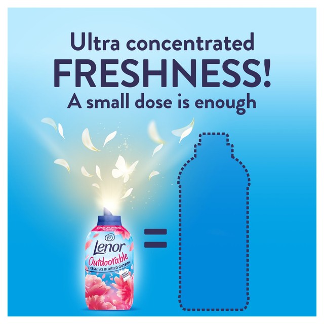 Lenor fabric conditioner Pink Blossom 840ml, UK version