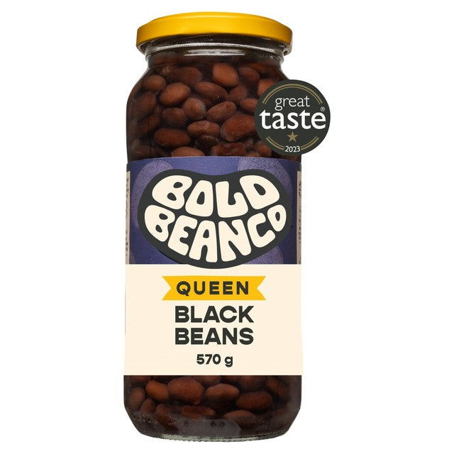 Bold Bean Co Queen black beans 570g - British product