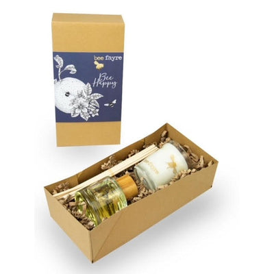 M&S Beefayre Bee Happy Orange & Neroli Home Fragrance Gift Set- Buy online at McGrocer