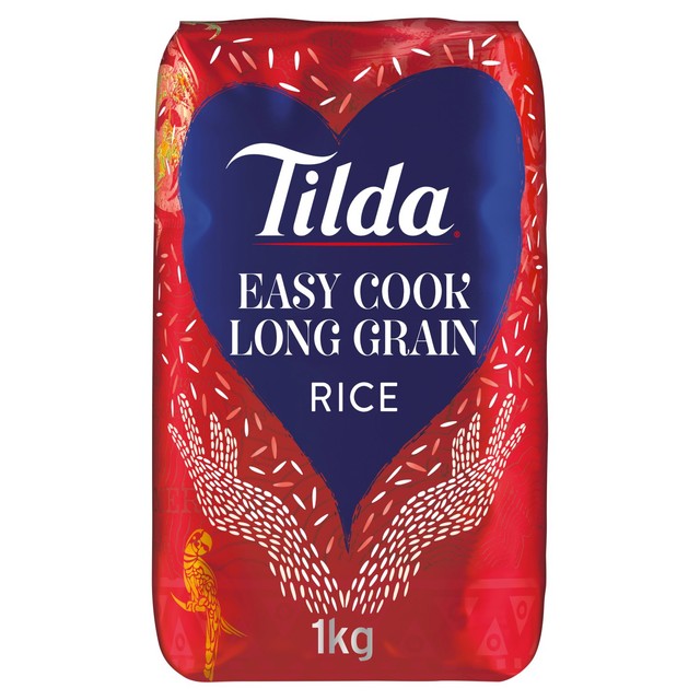 Tilda Easy Cook Long Grain Rice 1kg (British brand)