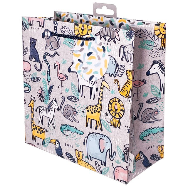 Deva Designs Safari Club medium gift bag (British brand)