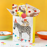 Talking Tables safari animal tissue paper 4 sheets 70cm x 50cm (British brand)