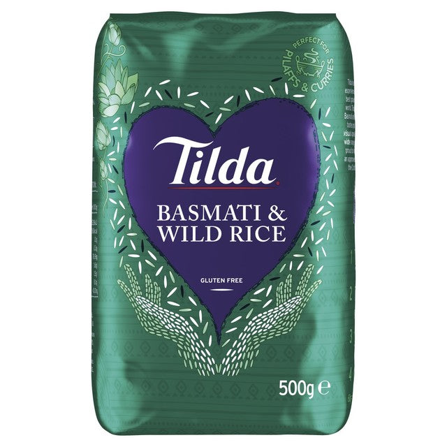 Tilda Basmati and Wild Rice 500g (British brand)