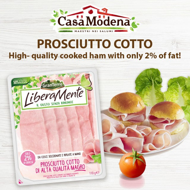 Casa Modena Gran Terre Prosciutto Cotto 110g, UK version