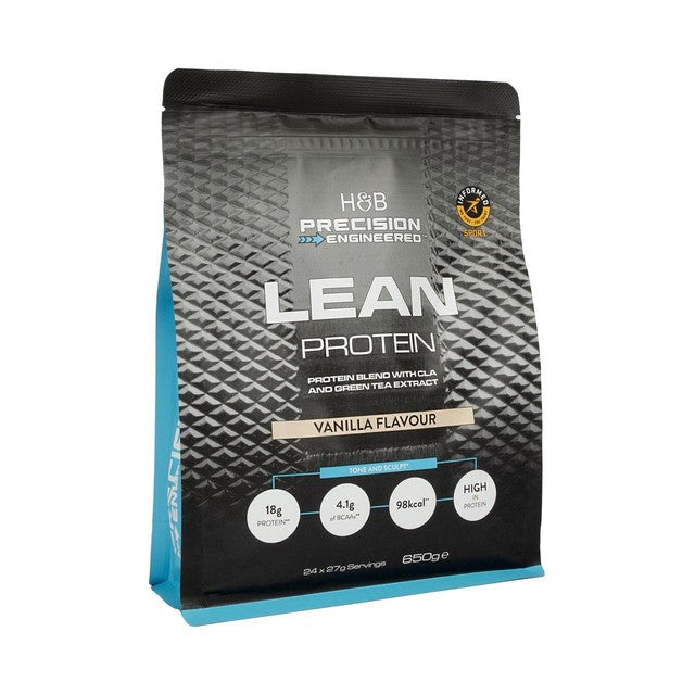 Precision Engineered Lean Protein Powder Vanilla 650g, imported from the UK
