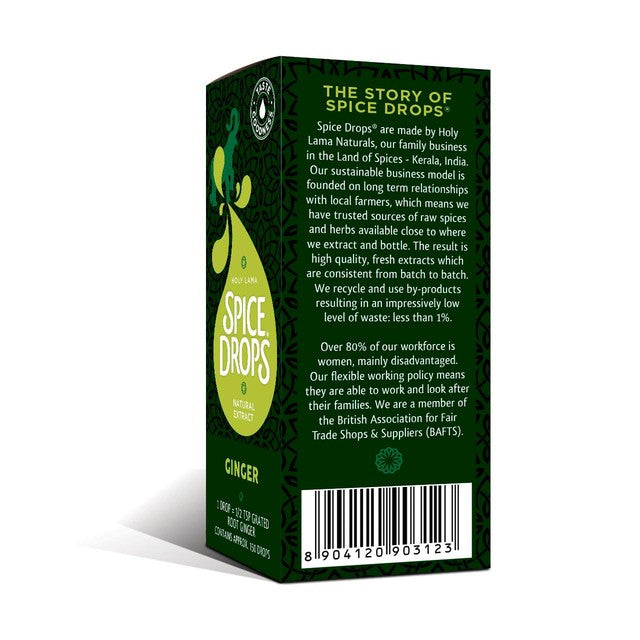 Holy Lama concentrated natural ginger extract 5ml (British brand)