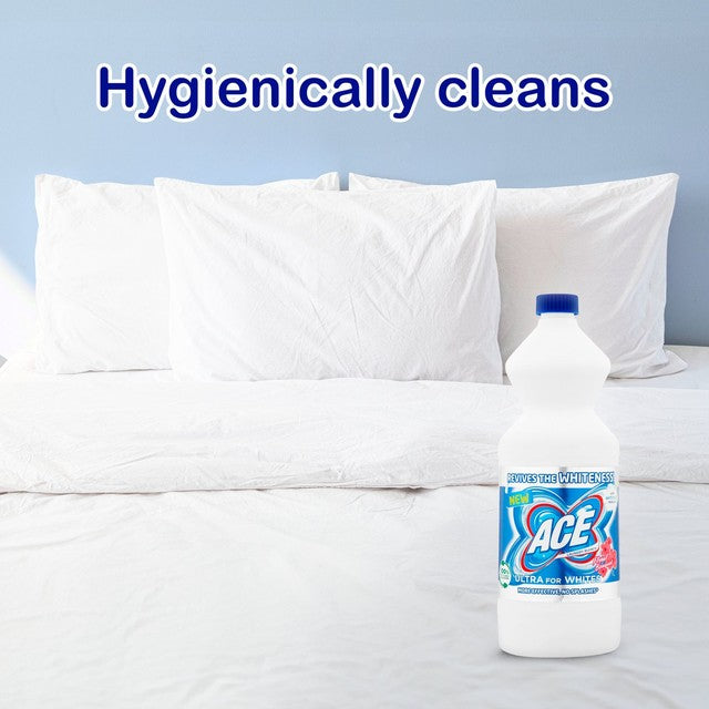 Ace Ultra for whites laundry bleach 1L - British product