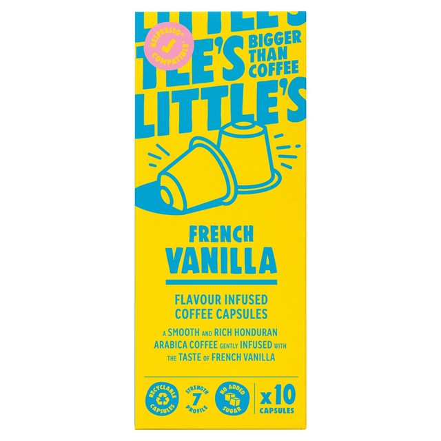 Little's French Vanilla coffee capsules 10 pack, UK version