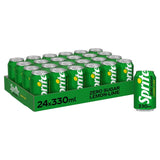 Sprite lemon-lime fizzy drink 24 x 330ml pack (British brand)