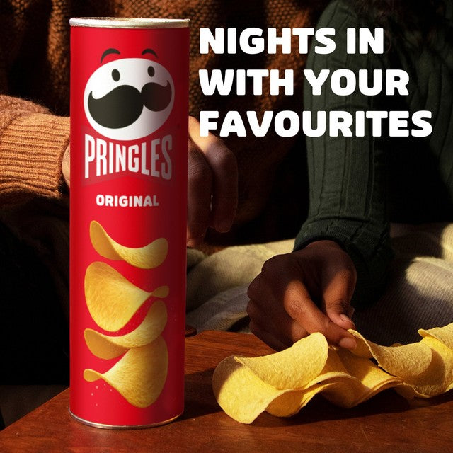Pringles Original crisps 40g can, imported from the UK