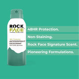 Rock Face Original Antiperspirant Spray 200ml, imported from the UK