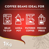 Lavazza Espresso Barista Gran Crema coffee beans 1kg, UK version