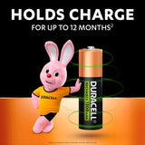 Duracell Recharge Plus AA rechargeable batteries 4-pack - British product