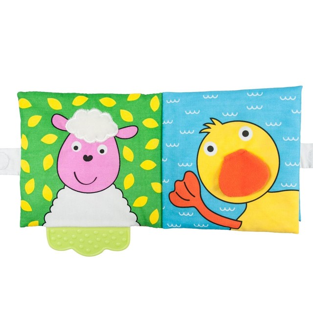 Galt Teether Soft Book Farm - British product