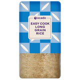 Ocado easy cook long grain rice 1kg, imported from the UK
