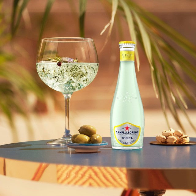 San Pellegrino citrus tonic water 4 x 200ml (British brand)