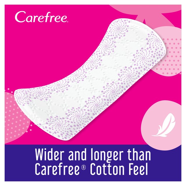 Carefree Plus Large Scented Pantyliners - British product